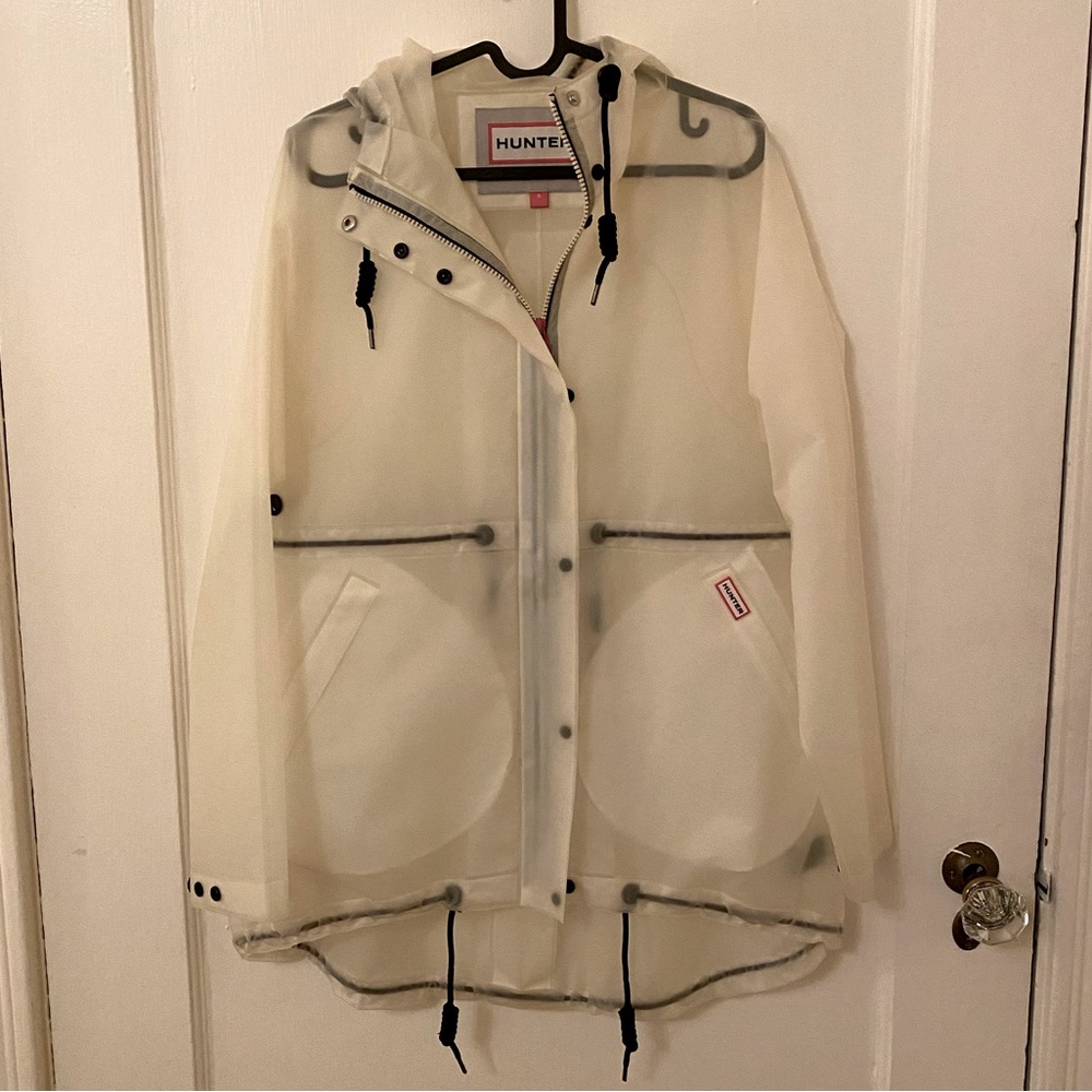 Hunter | Transparent rain coat
